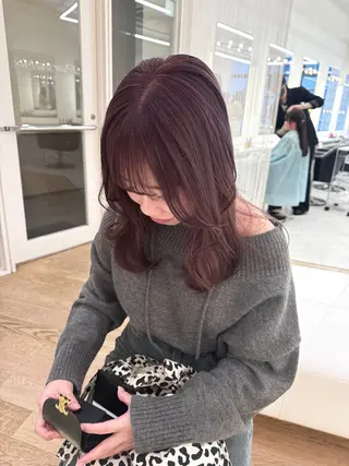 ロング カラー ♡ParveMix 花房 菜乃♡のヘアスタイル