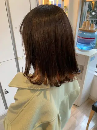 セミロング 縮毛矯正・髪質改善 鈴木悠太/当日OK✨のヘアスタイル