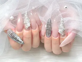 ネイル Nail Salon Ricel所属・WAKANA ‎𖤐 ̖́-‬のネイルデザイン