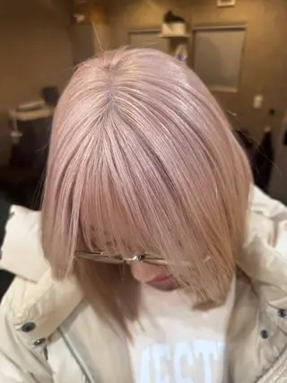 ミディアム カラー コイデ リュウセイのヘアスタイル