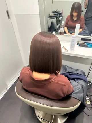 ミディアム Wisteria所属・美髪特化✨ 伊織✨縮毛矯正✨のヘアスタイル