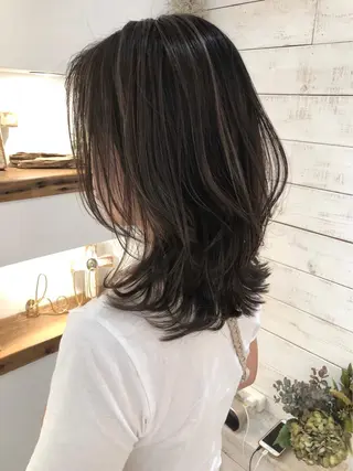 ミディアム 大内田 凌馬のヘアスタイル