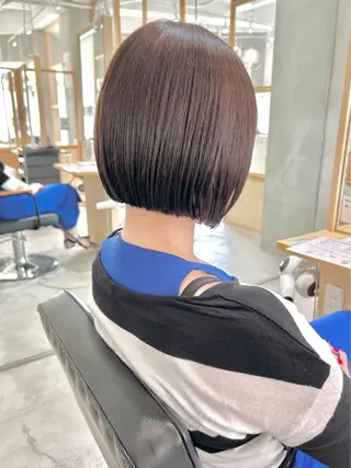 ショート FERIA fam 北千里 杉本 蓮のヘアスタイル