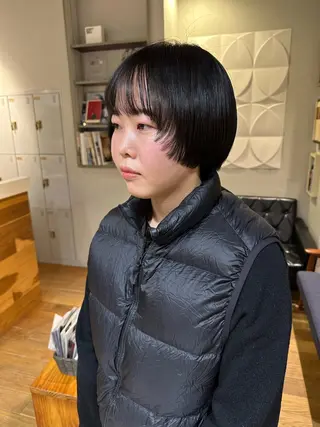 ショート 塩澤 榛奈のヘアスタイル