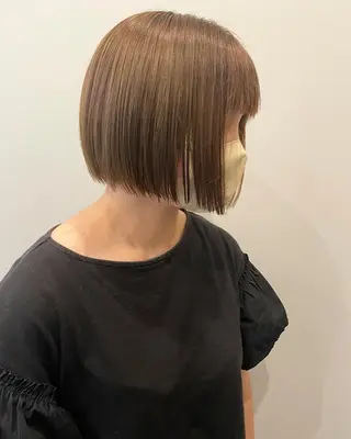 ショート ボブ／パーマ指名 No. 1🍃れんとのヘアスタイル