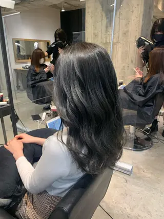 セミロング カラー パーマ 🌈艶髪/髪質改善 新宿itouのヘアスタイル