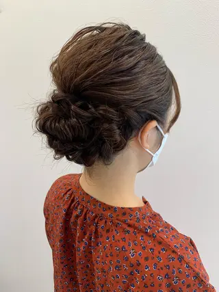 ヘアアレンジ 韓国/ヘアアレンジ/ 髪質改善/夏美のヘアスタイル