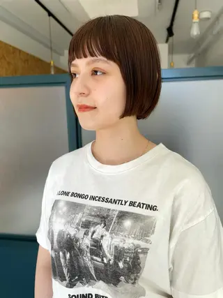 ミディアム カラー パーマ ヘアアレンジ ネイル マツエク・マツパ トレンド眉🌈✨ arisaの眉毛・アイブロウイメージ