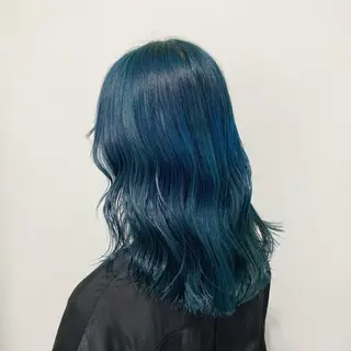 セミロング カラー 🦋韓国風カラー🦋 こうせい原宿のヘアスタイル