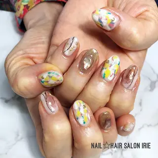 ネイル Hair salon Irie所属・與儀 知佳のネイルデザイン