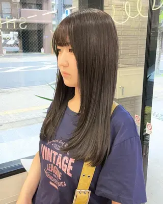 カラー ロング Saki サキのヘアスタイル