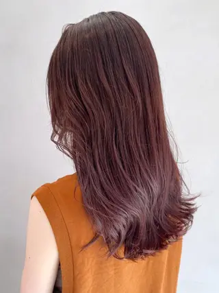 セミロング カラー ITbyALBUM 浦和店のヘアスタイル