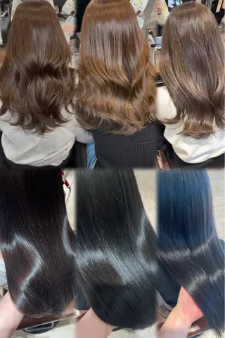 セミロング レイヤーカット/韓国 ヘア/LILICAのヘアスタイル