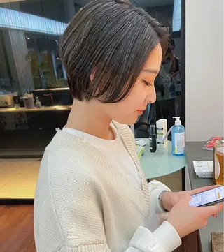 ショート カラー Kouta/似合わせ /パーマ/カラーのヘアスタイル