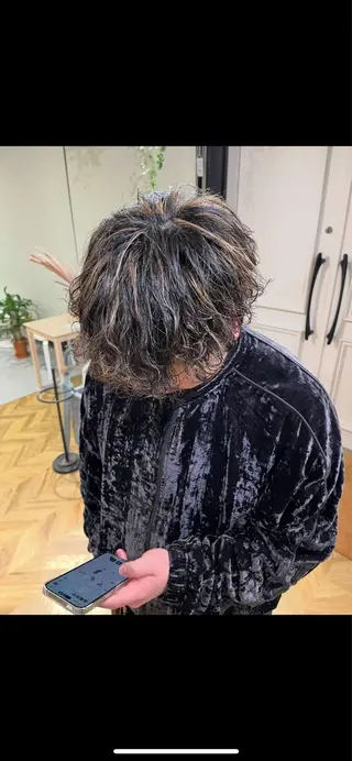 カラー パーマ 髙橋 美妃のヘアスタイル