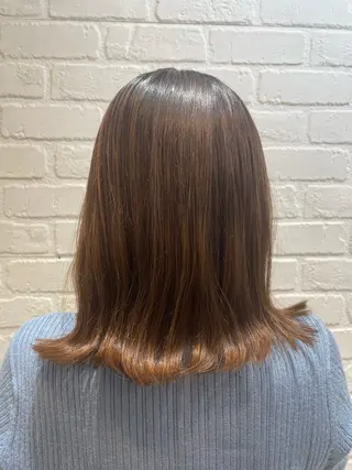 ミディアム カラーお任せ下さい✨ 𝙼𝙰𝙽𝙰🧸のヘアスタイル