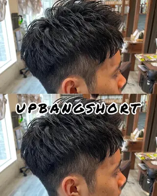 メンズ 仙台/メンズ/ フェザー/リョウのヘアスタイル