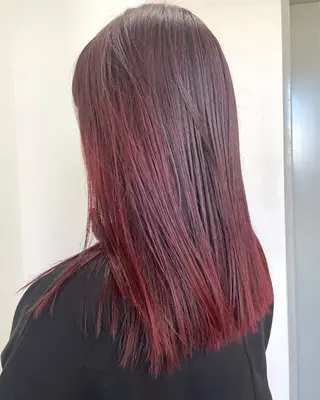 ミディアム カラー HIBIKI/原宿 ハッシュカット🪄のヘアスタイル