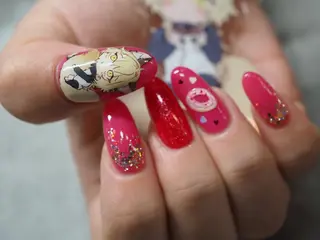 ネイル glaNje 福光のネイルデザイン