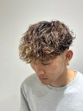 メンズ メンズ専門美容師／ メンズパーマ／森口のヘアスタイル