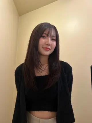 ロング カラー ヘアアレンジ ☕️結【suii.】 ボブ/ヘアセット☕️のヘアスタイル