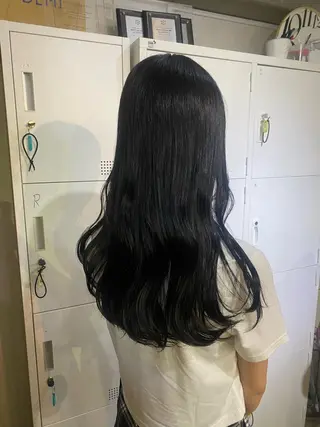ロング カラー ブリーチカラーと、髪 質改善。HARUKAのヘアスタイル