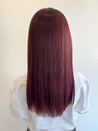 ロング 垢抜けハイトーン×ブ ロウリストAZUKIのヘアスタイル