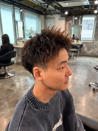 メンズ メンズ特化美容師 💠チナツのヘアスタイル