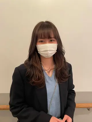 ロング カラー 🦄垢抜けボブ特化× 暖色カラー未来🦄のヘアスタイル