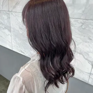 ミディアム カラー 茂木 結希のヘアスタイル