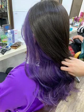 ロング カラー 🌸U-topia 🌸伊藤穂乃花🌸のヘアスタイル