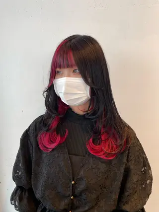 カラー ハイトーンカラー🩵 指名多数💗横山聖奈のヘアスタイル