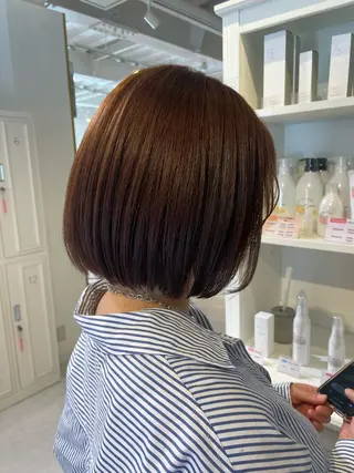 ショート カラー 和田 真依のヘアスタイル