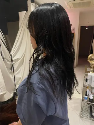 セミロング カラー 太田 妃香/岡崎美容室のヘアスタイル