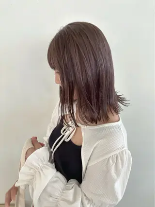 ミディアム カラー hase ／tsunaguのヘアスタイル