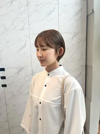 ショート ﾏｽﾀﾞ ｱｲﾘのヘアスタイル