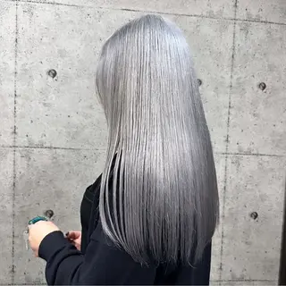 セミロング カラー ハイトーン/ブリーチ カラー/SHOGOのヘアスタイル