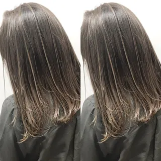 カラー メンズハイトーン メンズバレイヤージュのヘアスタイル