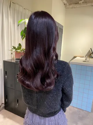 ロング カラー 当日予約大歓迎💗 依田瑞希のヘアスタイル