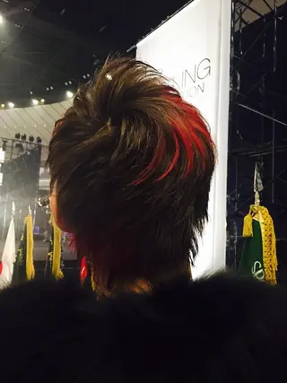 ショート カラー メンズ 阿久津 泰幸のヘアスタイル