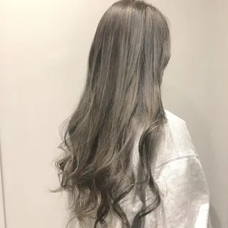ロング カラー ヘアアレンジ 吉野 優子のマツエク・マツパデザイン