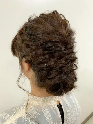 ヘアアレンジ 田辺 侑未のヘアスタイル