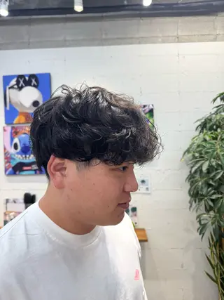 メンズ HAIR LOUNGE Run Ways所属・Shiho 🦋 ／透明感カラーのヘアスタイル