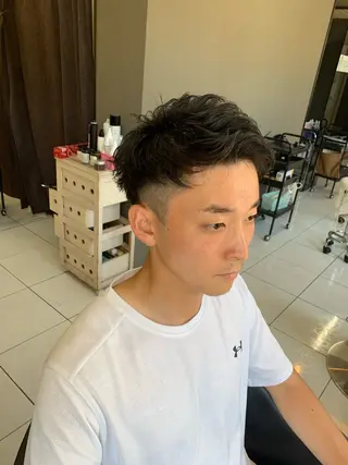 ショート 🔥メンズ特化🔥 佐藤桂崇のヘアスタイル