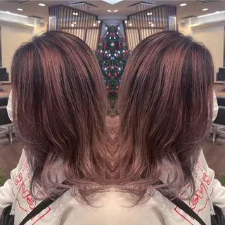 ミディアム peakshair所属・髪質改善/メンズパ ーマ𝒀𝑼𝑻𝑶のヘアスタイル