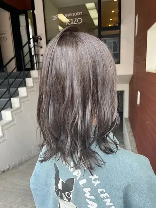 ミディアム カラー IORI #韓国ヘア#髪質改善のヘアスタイル