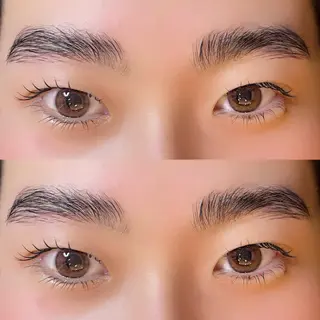 アイブロウ mika❤︎まつげ| 眉毛|束感【茅ヶ崎】のマツエク・マツパデザイン