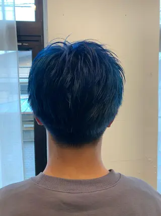 カラー メンズ まろやかカラー🤎 みなとまほのヘアスタイル