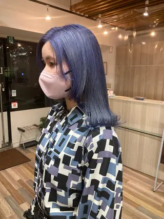 ミディアム カラー ✂️似合わせの魔術師 石田一樹✂️のヘアスタイル