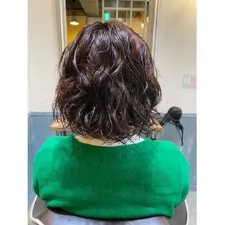 ミディアム スタイリスト まことのヘアスタイル